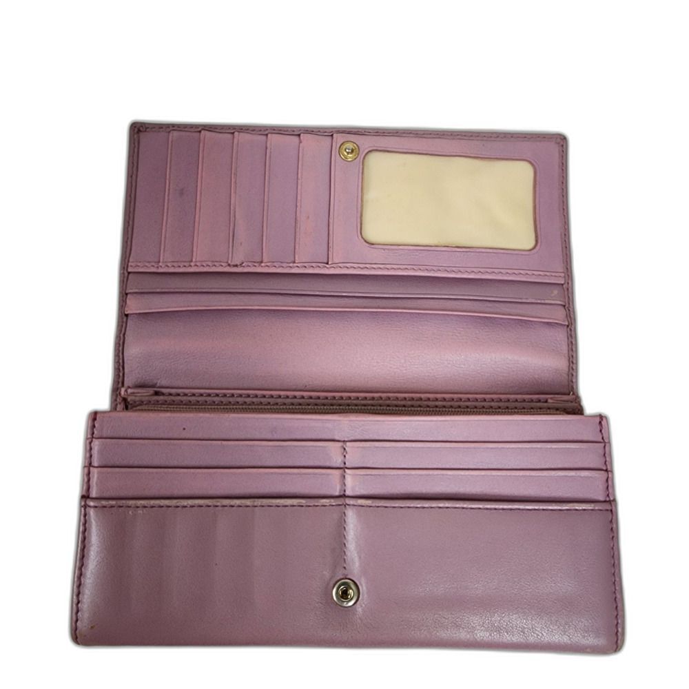 Vivienne Westwood Leather Embossed Giant Orb Flap Long Wallet w/ Box - Picture 4 of 11